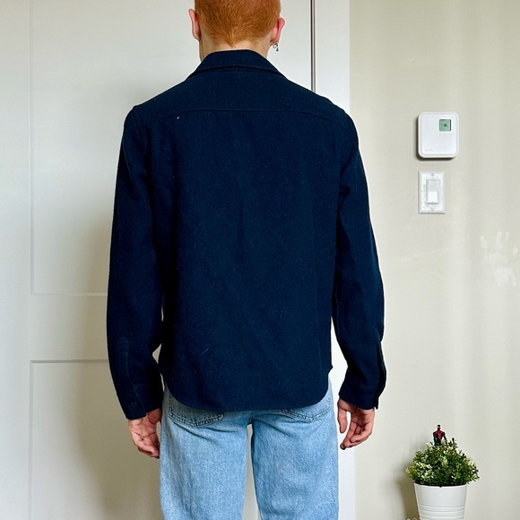 Gap Wool Button-Up Shirt Jacket - Picture 2 of 4